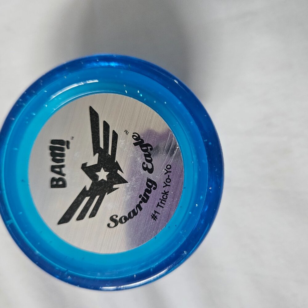 Bam Soaring Eagle Trick Yoyo blue with Sparkles #1 Trick Yo-yo Blue